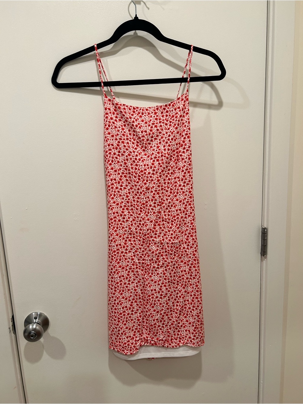 Altar'd State Red Floral Mini Dress